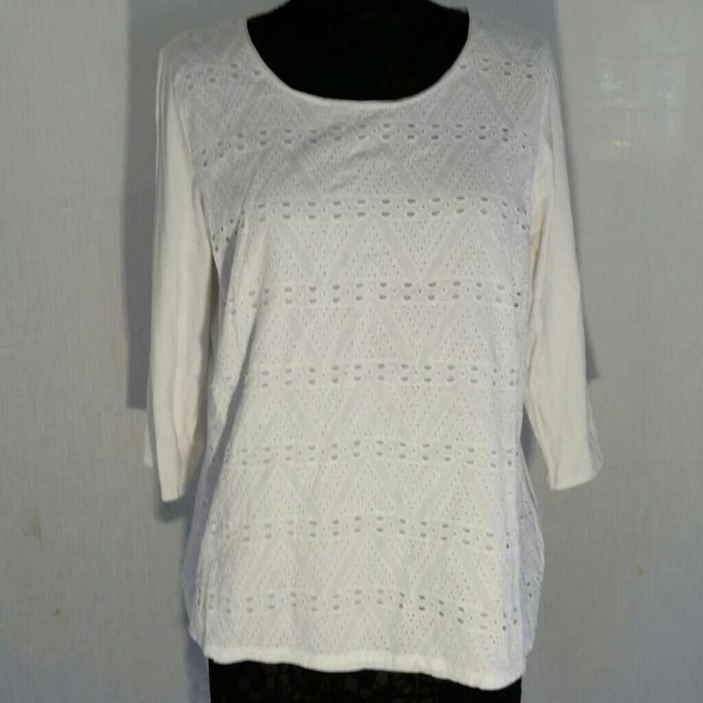 B2G1 Coldwater Creek  Cotton/Spandex top